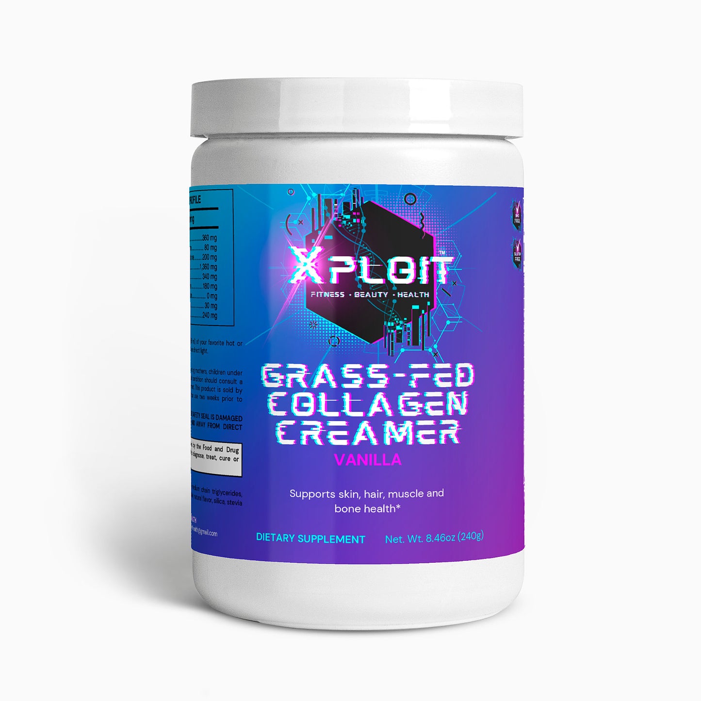 Grass-Fed Collagen Creamer (Vanilla)