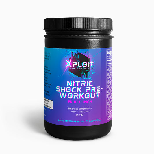 Nitric Shock Pre-Workout Powder (Fruit Punch)